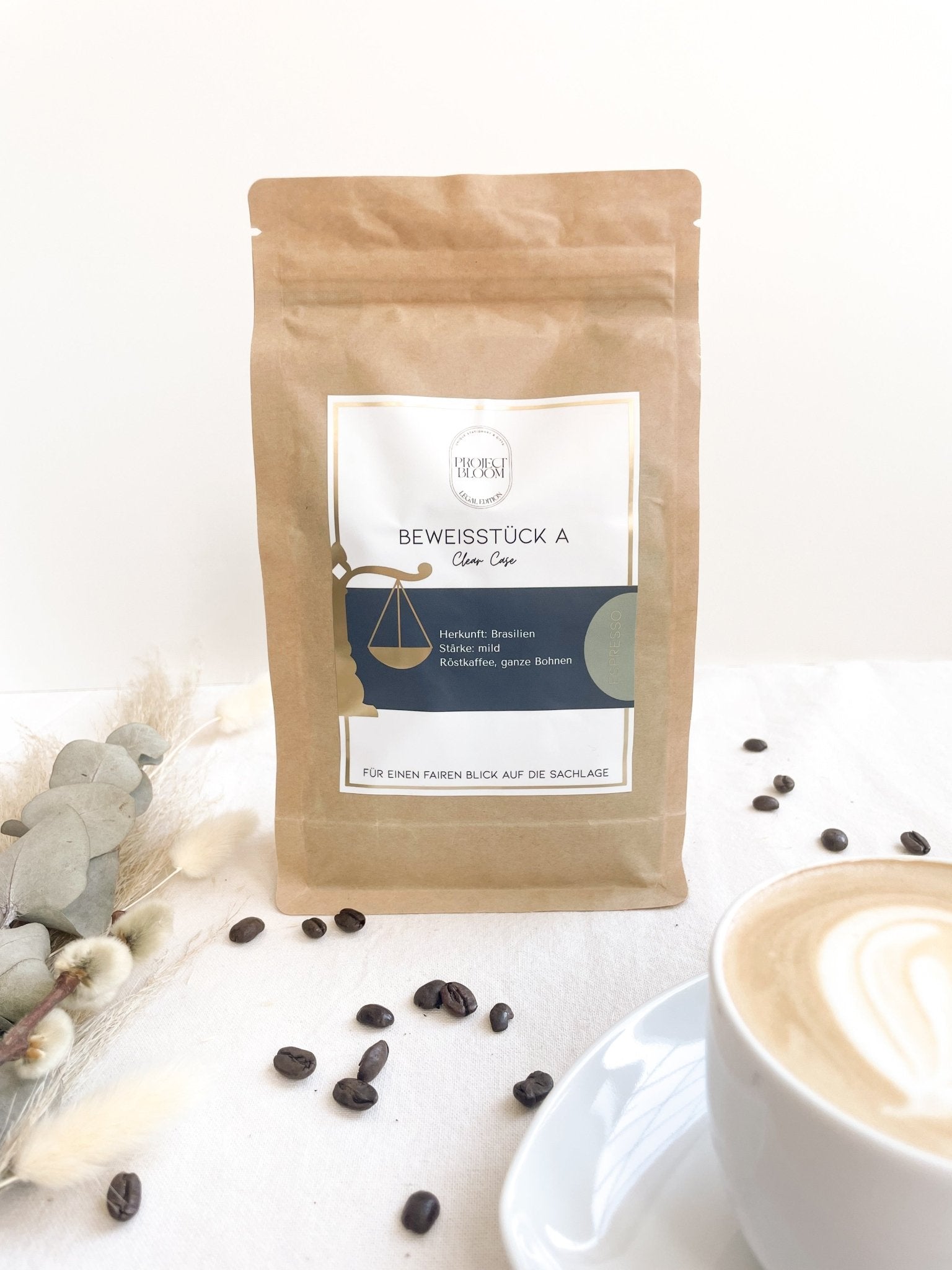 Espresso Geschenk für Juristen – Beweisstück A | 250g