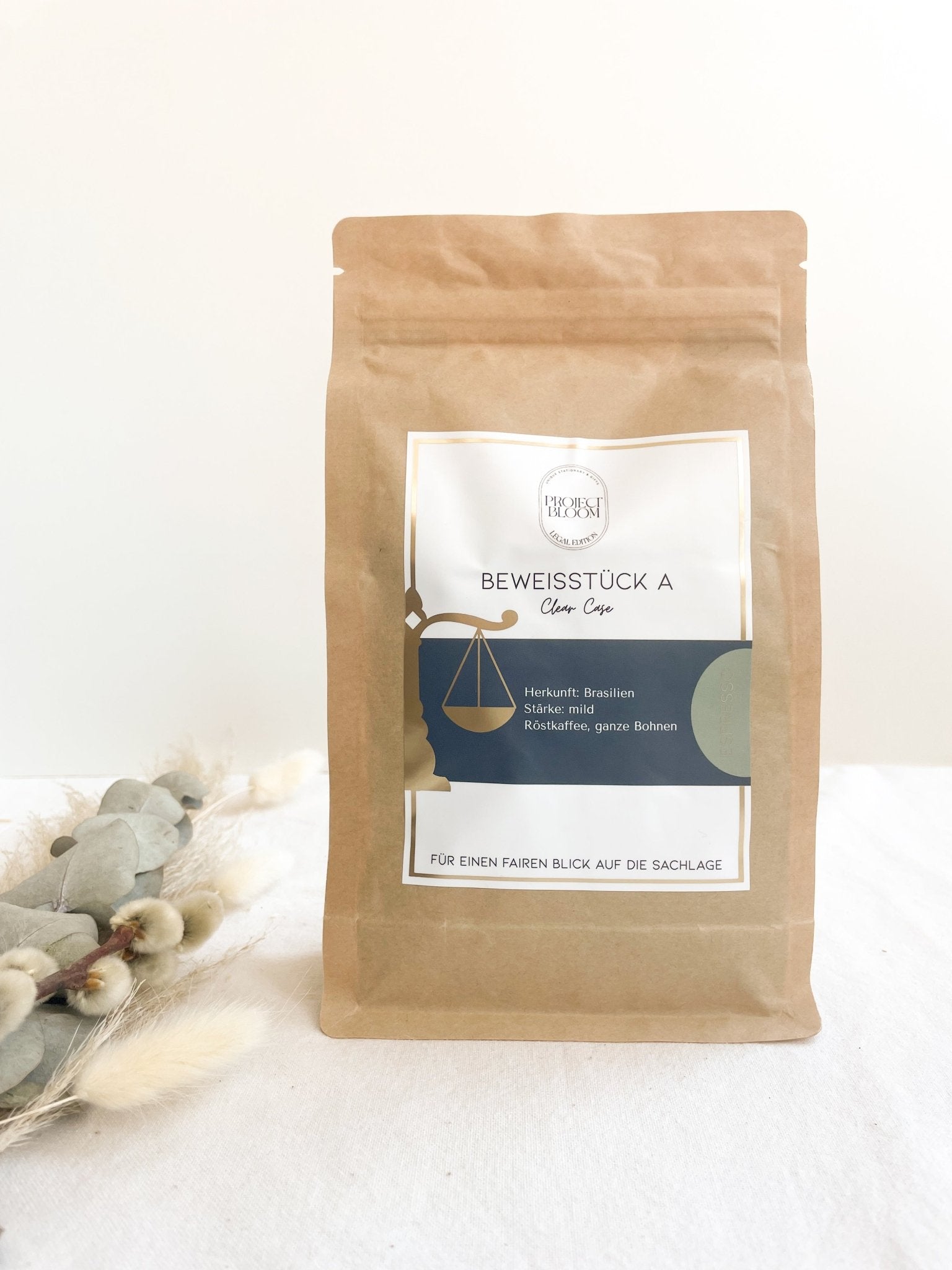 Espresso Geschenk für Juristen – Beweisstück A | 250g