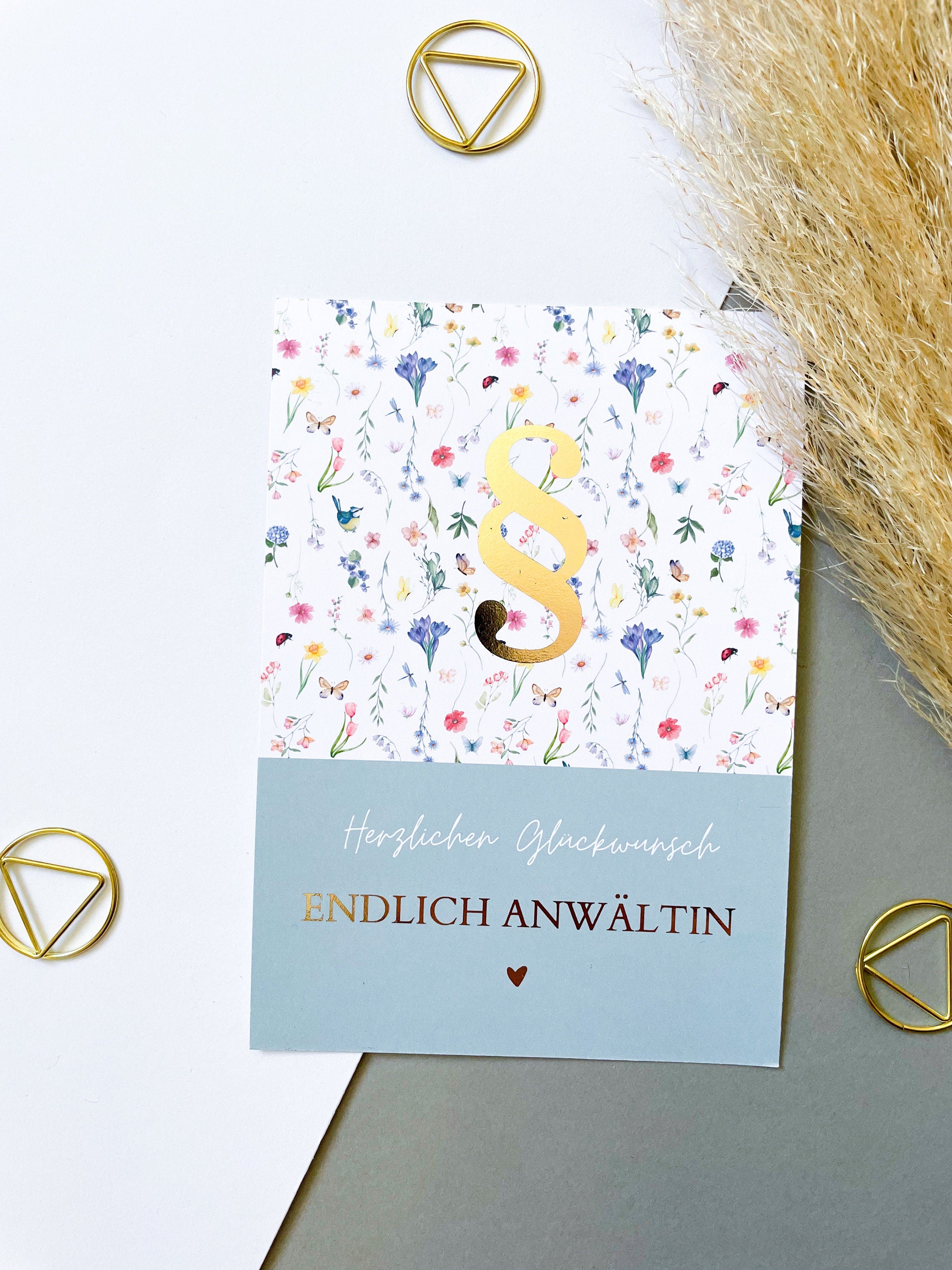 Finally an Attorney - Legal card for newly qualified lawyers/Attorney - Endlich Anwältin