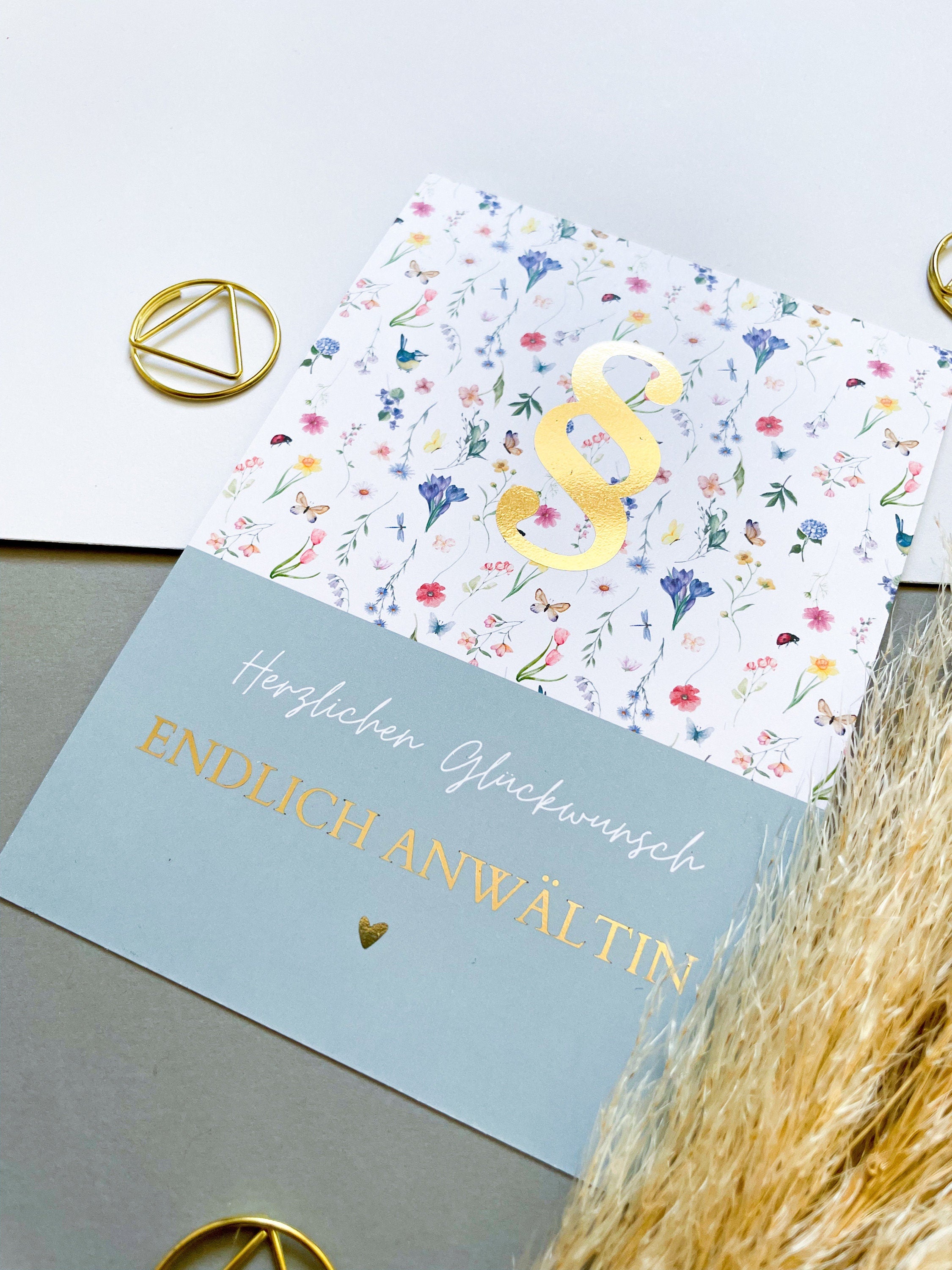 Finally an Attorney - Legal card for newly qualified lawyers/Attorney - Endlich Anwältin