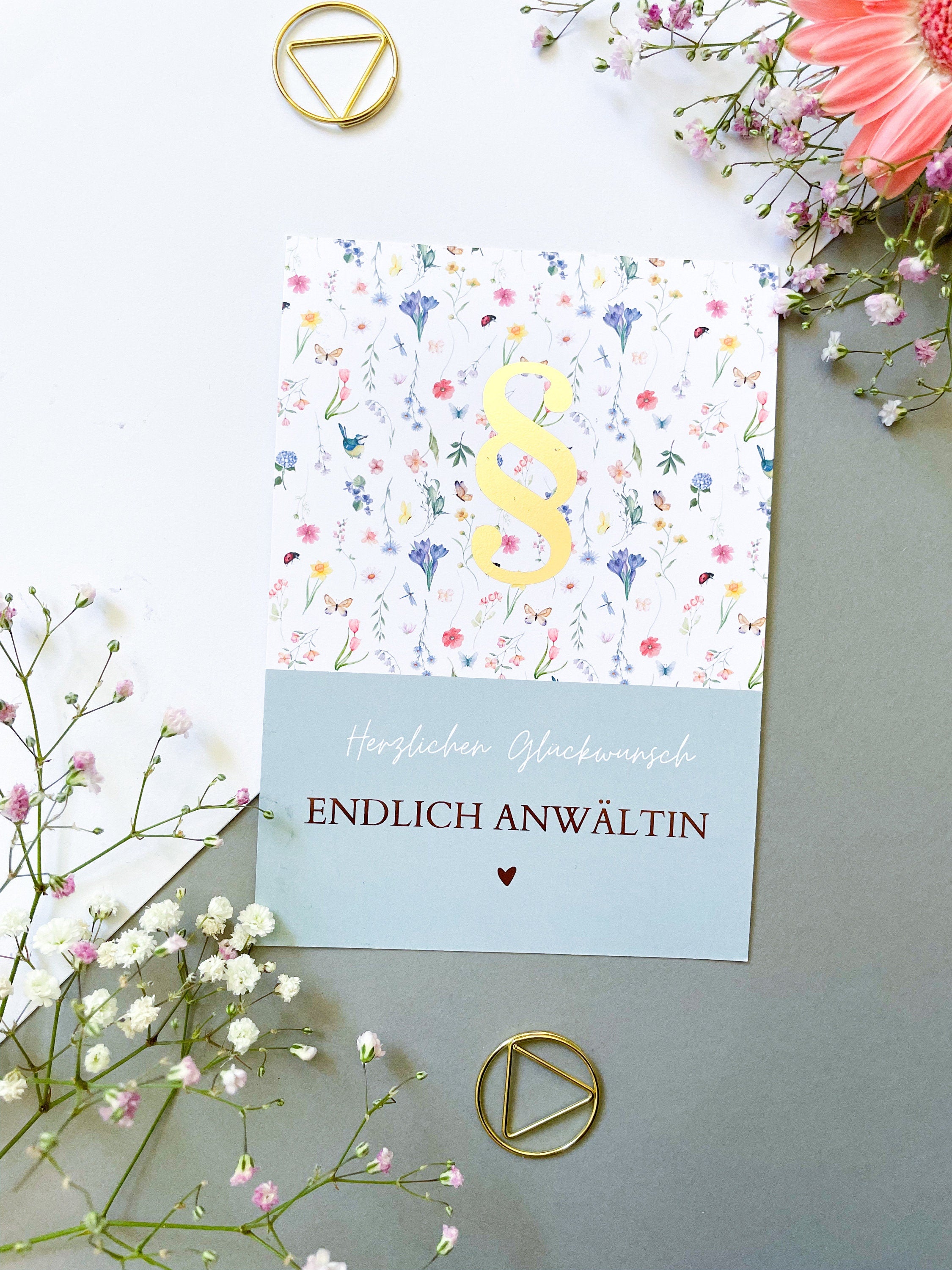 Finally an Attorney - Legal card for newly qualified lawyers/Attorney - Endlich Anwältin