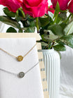 Edelstahlarmband Gerechtigkeitswaage - Silber und 18K Gold Plattiert | Geschenk für Jurastudenten, Anwältinnen & Richterinnen | 16 cm