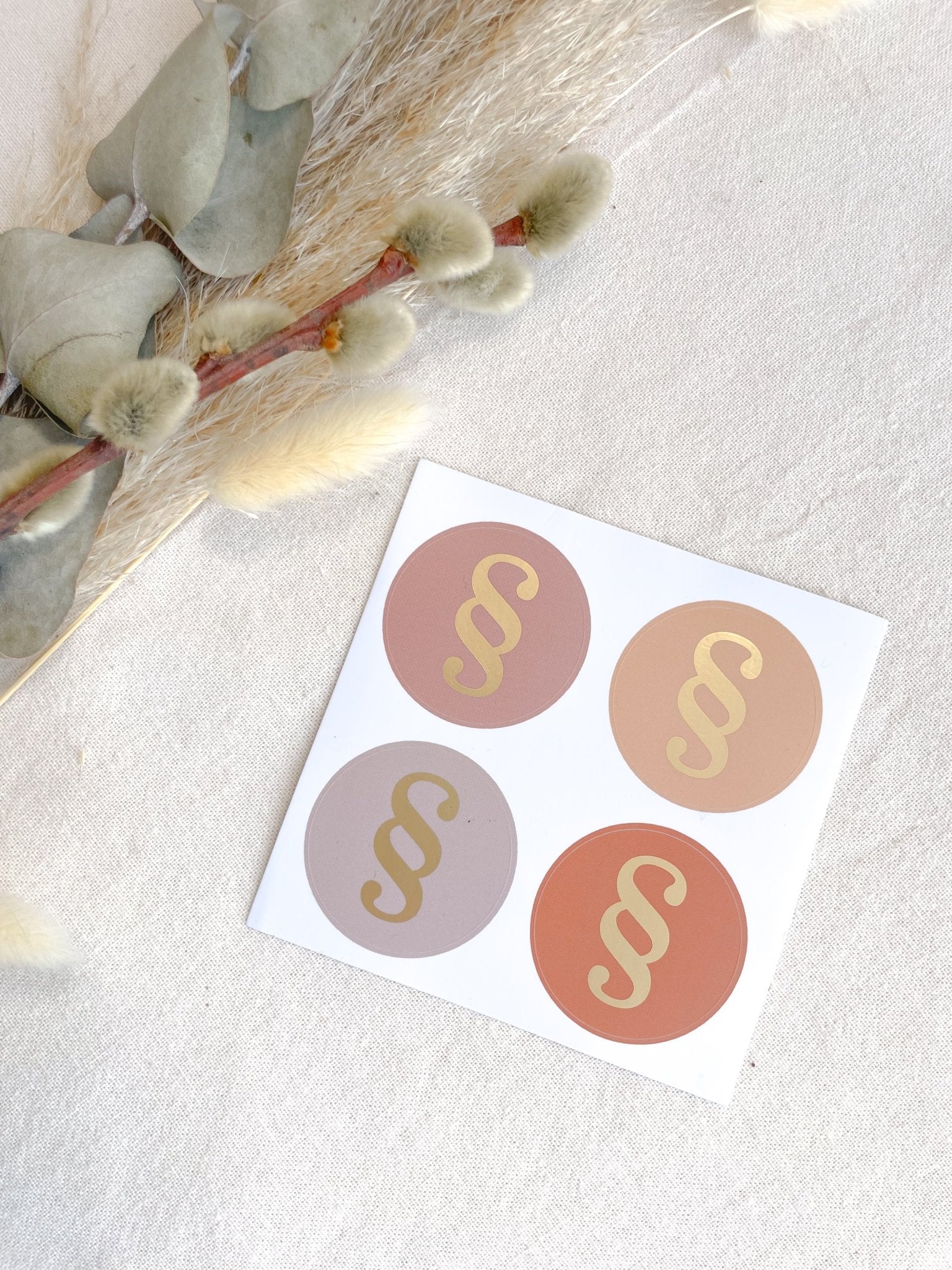 Sticker „Paragraph" – Goldfolien-Aufkleber Set für Juristen, Anwälte & Kanzleien